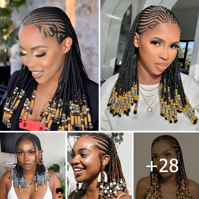 28 PHOTOS: Stunning Beaded Braids Hairstyles