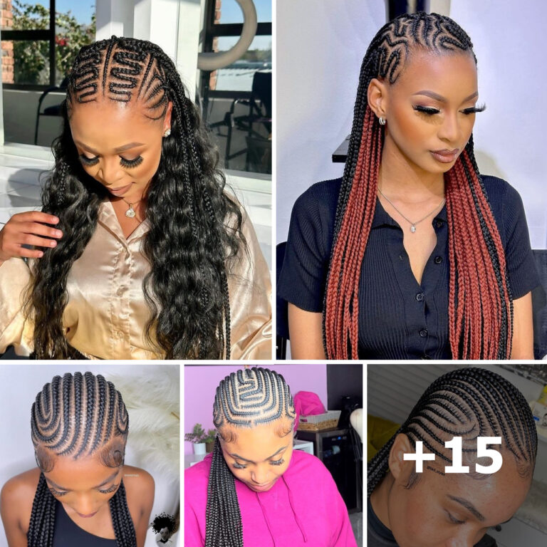 15 PHOTOS: Professional cornrow hairstyles for ladies