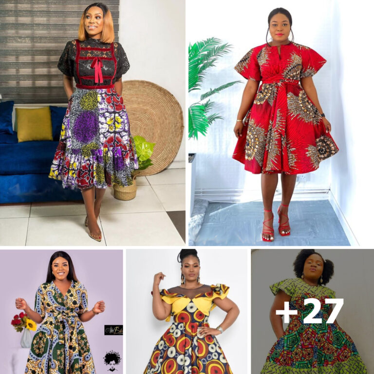 Chic Ankara Short Gown Styles: Volume 2 for Working Wives and Moms