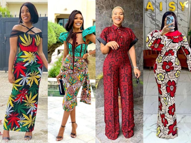 Best Ankara Styles for Slim Ladies in 2023 and 2024