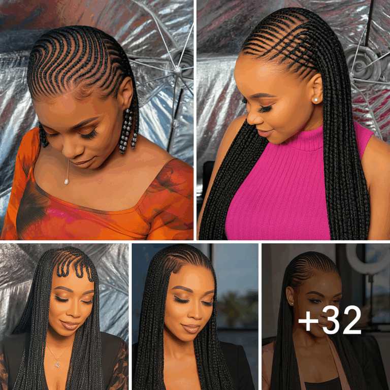 32 PHOTOS: Stunning Black Braided Hairstyles