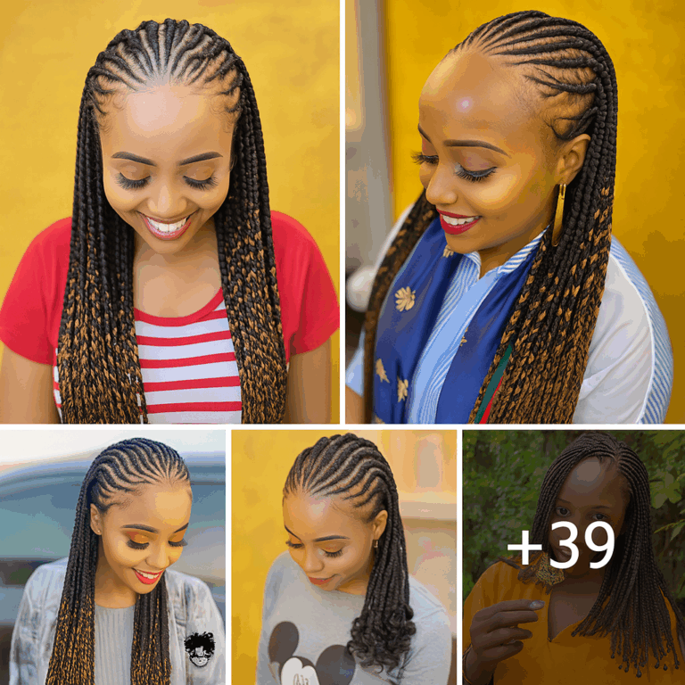 39 PHOTOS: Perfect African braided hairstyles for ladies