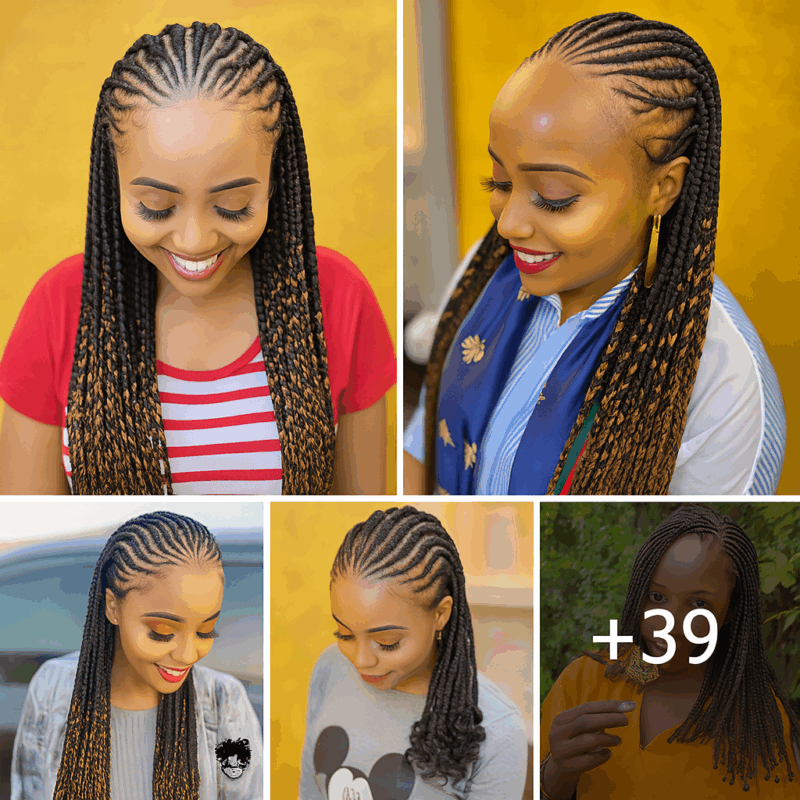 39 PHOTOS: Perfect African braided hairstyles for ladies