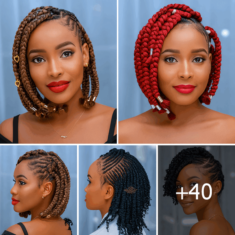 40 PHOTOS: Professional African braid stylists ‎