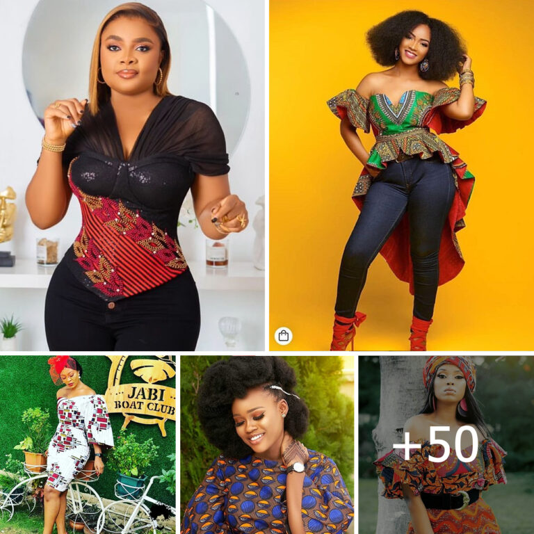 2024 Latest And Trendy African Ankara Dresses For Ladies.