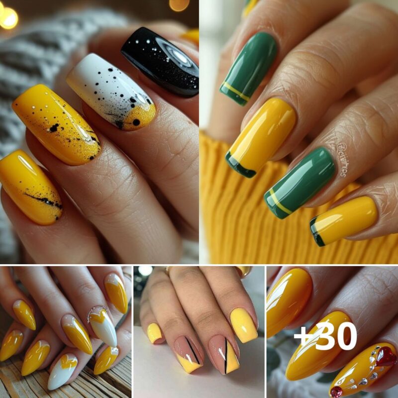 25 Yellow Nails for 2024.