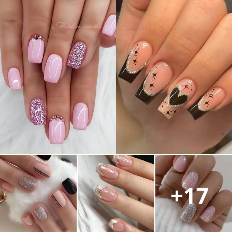 Simple But Chic Short Nails To Shine All Year Round