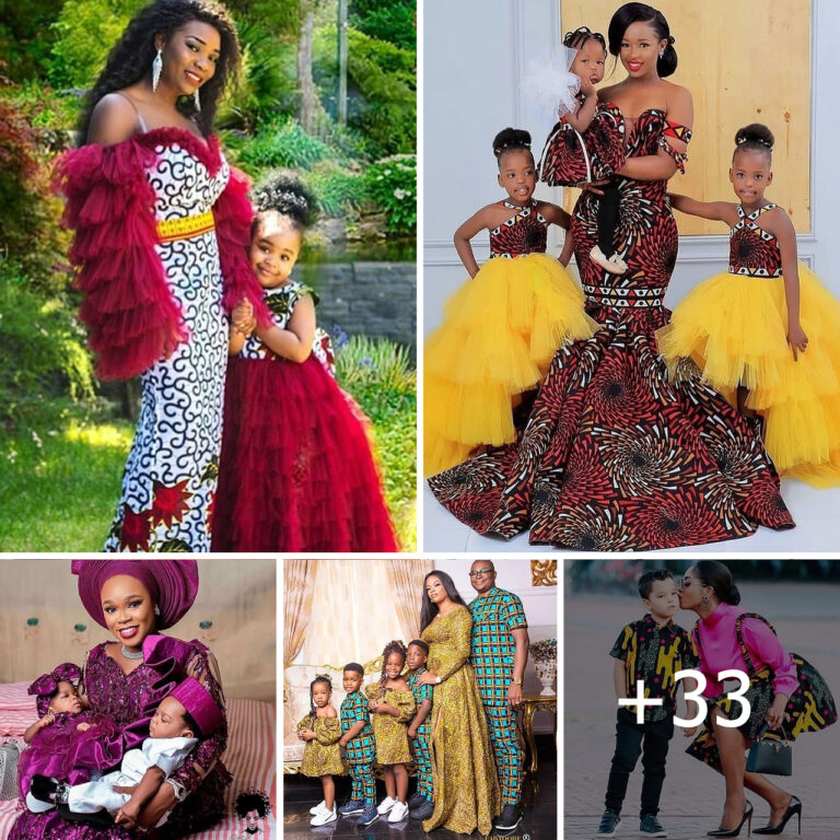 [GALLERY] –  African Mother-Daughter Outfit ideas