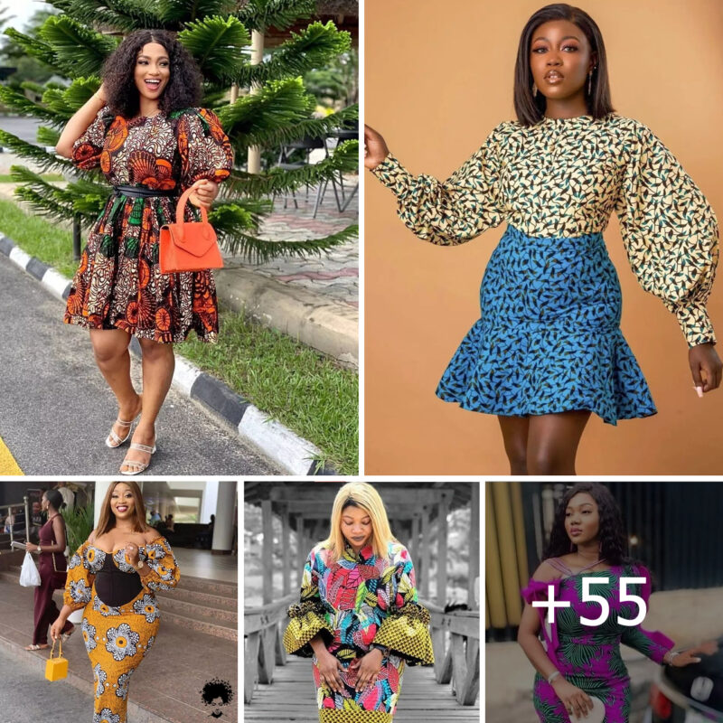 [GALLERY] – Beautiful Ankara Print Styles For Fashionable Women.