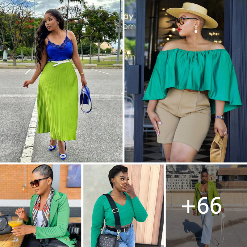 [GALLERY] – Emerald Ensembles: Women Rocking the Green Hue in 2024!