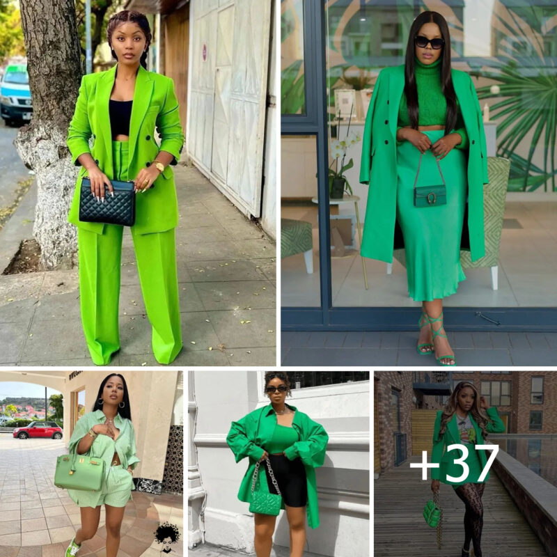 [GALLERY] – Green Scene Queens: How Women are Rocking Verdant Vibes in 2024!