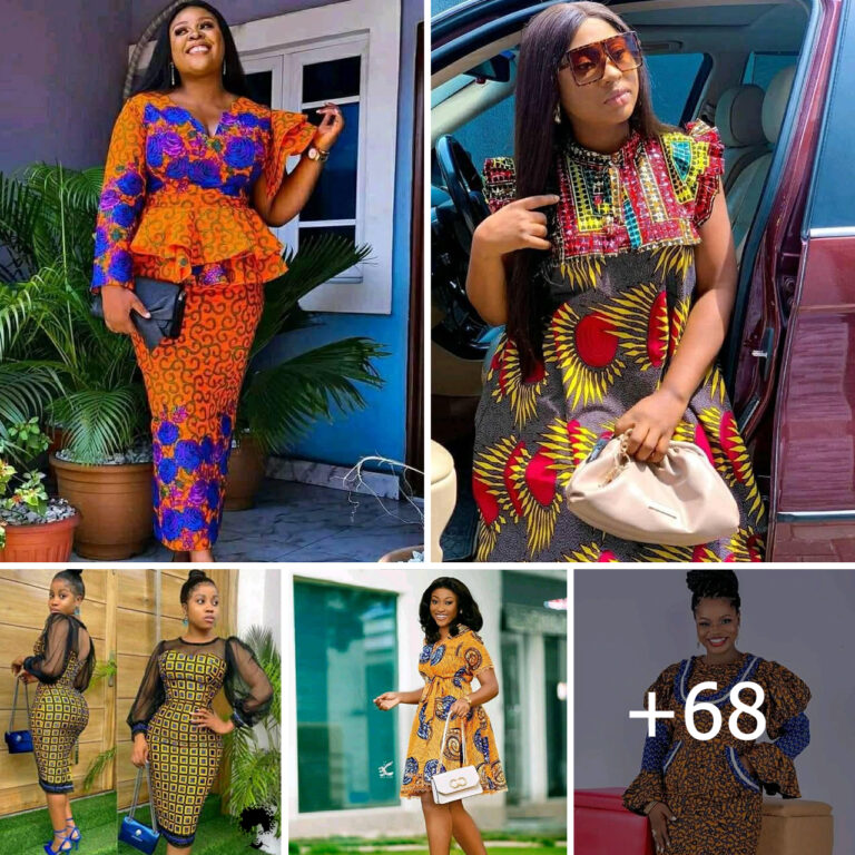 Latest Stunning Ankara styles for ladies; African Ankara 2024