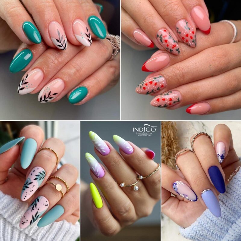 26+ Most Beautiful Flower Nails to Impress You