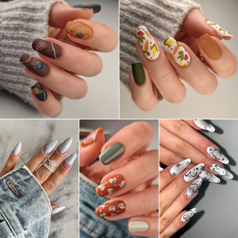 Embrace Autumnal Elegance: Harvest-Inspired Nail Designs for a Cozy Look