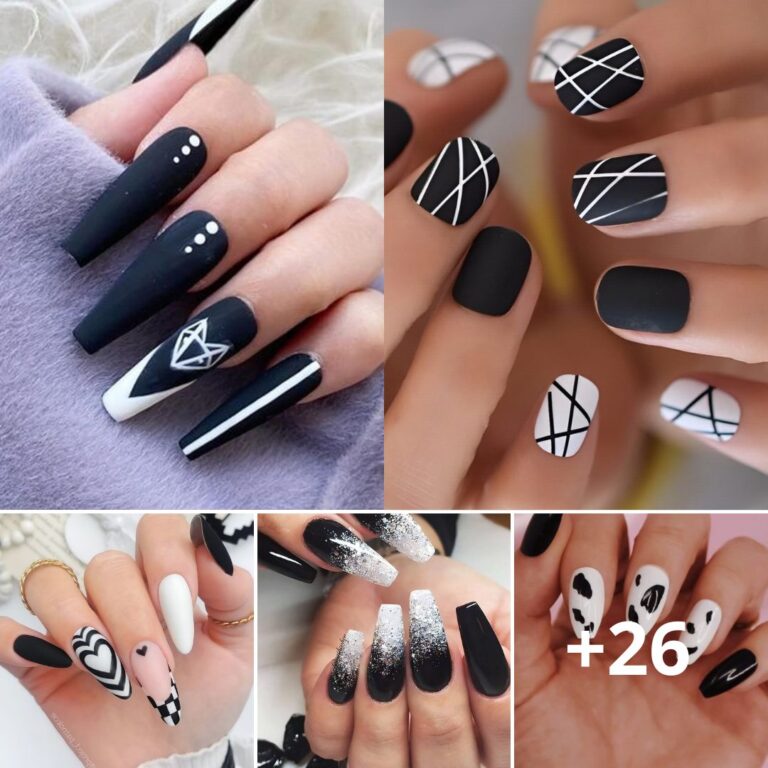 Black And White Nails That Are A Hυge Hit Right Now