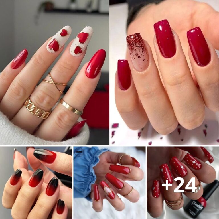 30 One-Of-A-Kind Red Nail Designs To Impress Anybody