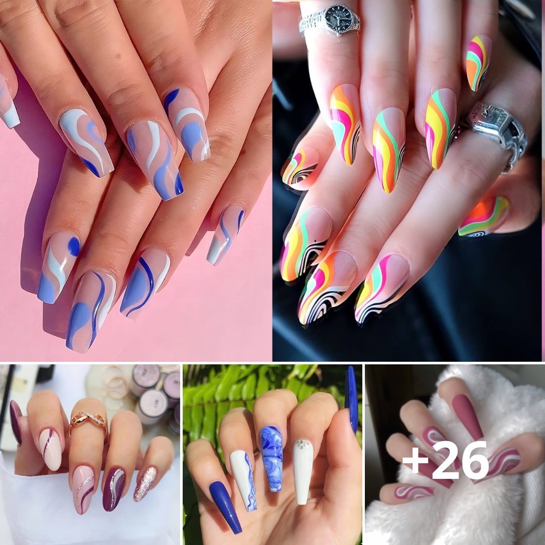 Swirl Nail Designs To Get Coмpliмents Froм Everybody