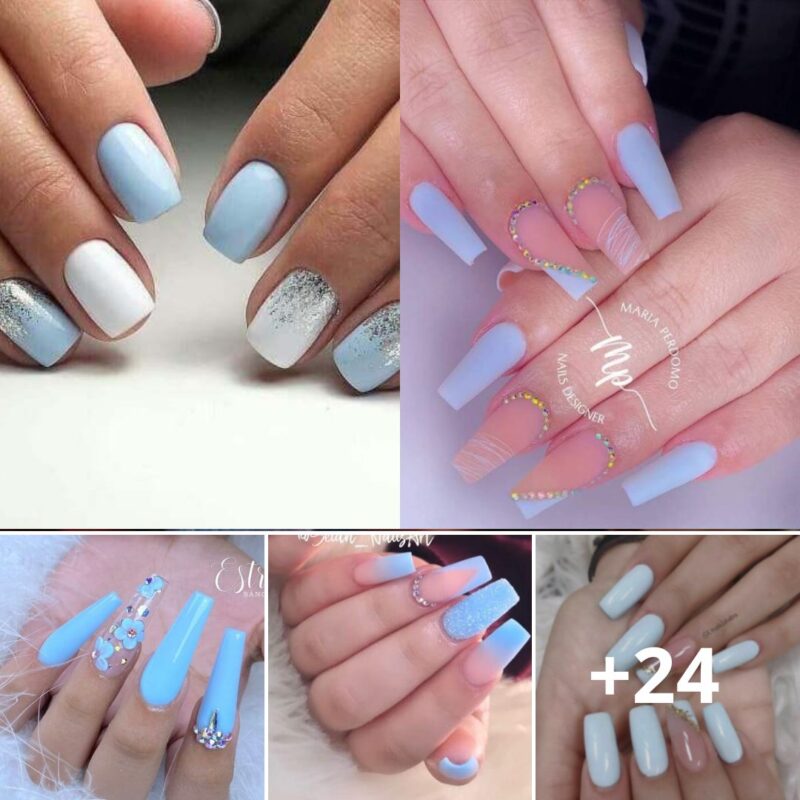 Stunning Blue Nail Art Design Ideas For A Bold And Chic Look