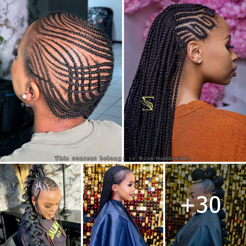 30 PHOTOS: Professional cornrow hairstyles – Celebrity hairstyles for women 