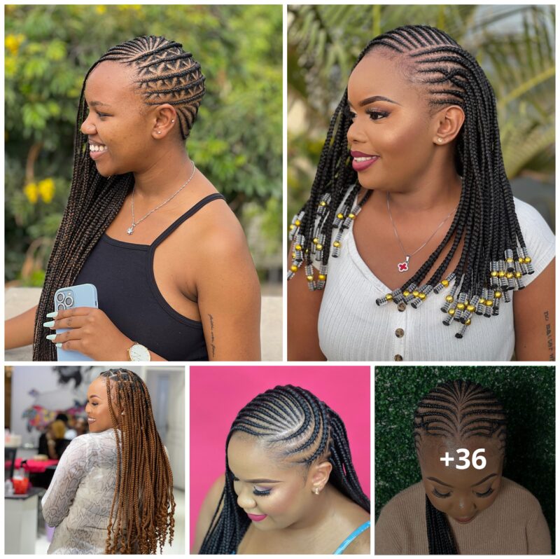36 PHOTOS: Professional African braids for women 