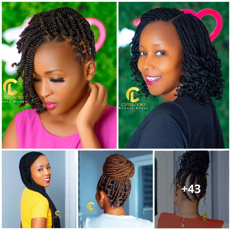 43 PHOTOS: Cornrow braid designs + Knotless braids styles 