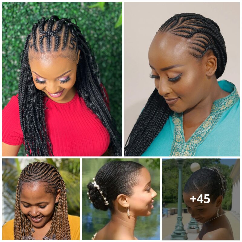 45 PHOTOS: Stunning African braid styles for women 