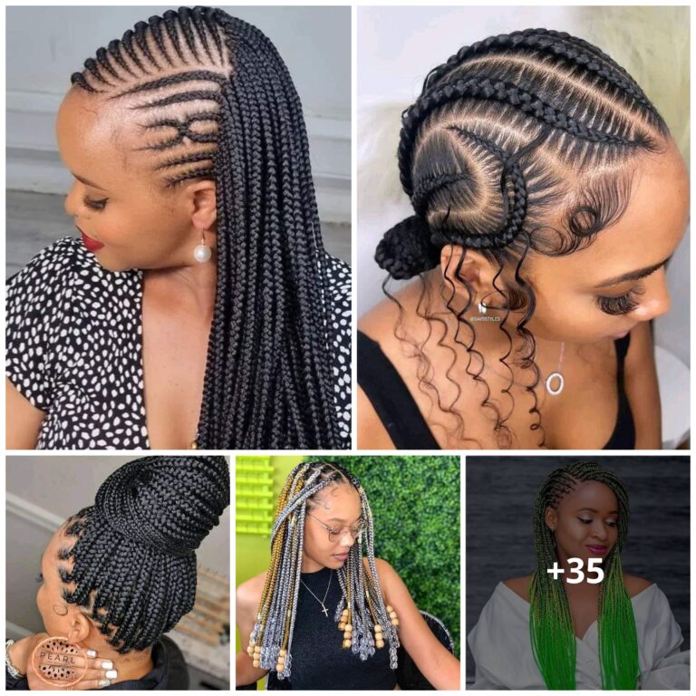 35 PHOTOS:  Beautiful Feed-in Braid