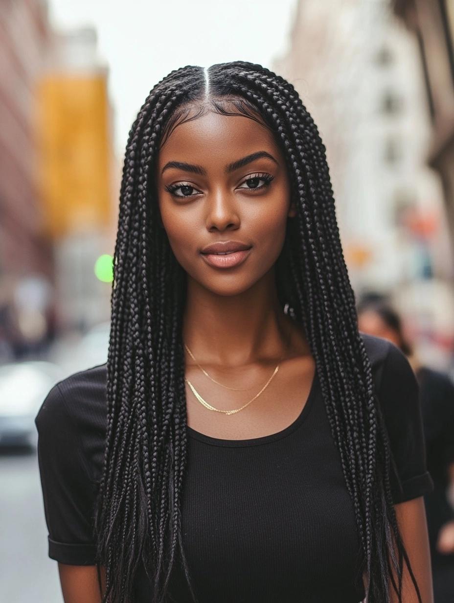 Long Box Braids: Stylish and Protective Hairstyle Ideas for Every Occasion