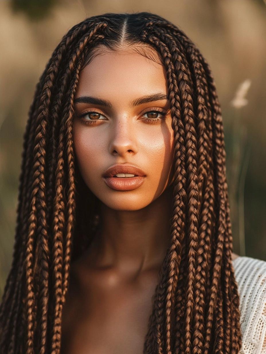 Long Box Braids: Stylish and Protective Hairstyle Ideas for Every Occasion