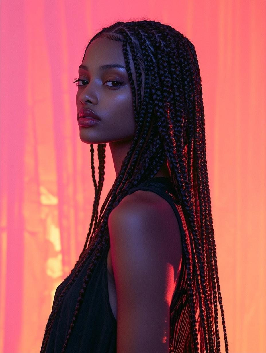 Long Box Braids: Stylish and Protective Hairstyle Ideas for Every Occasion