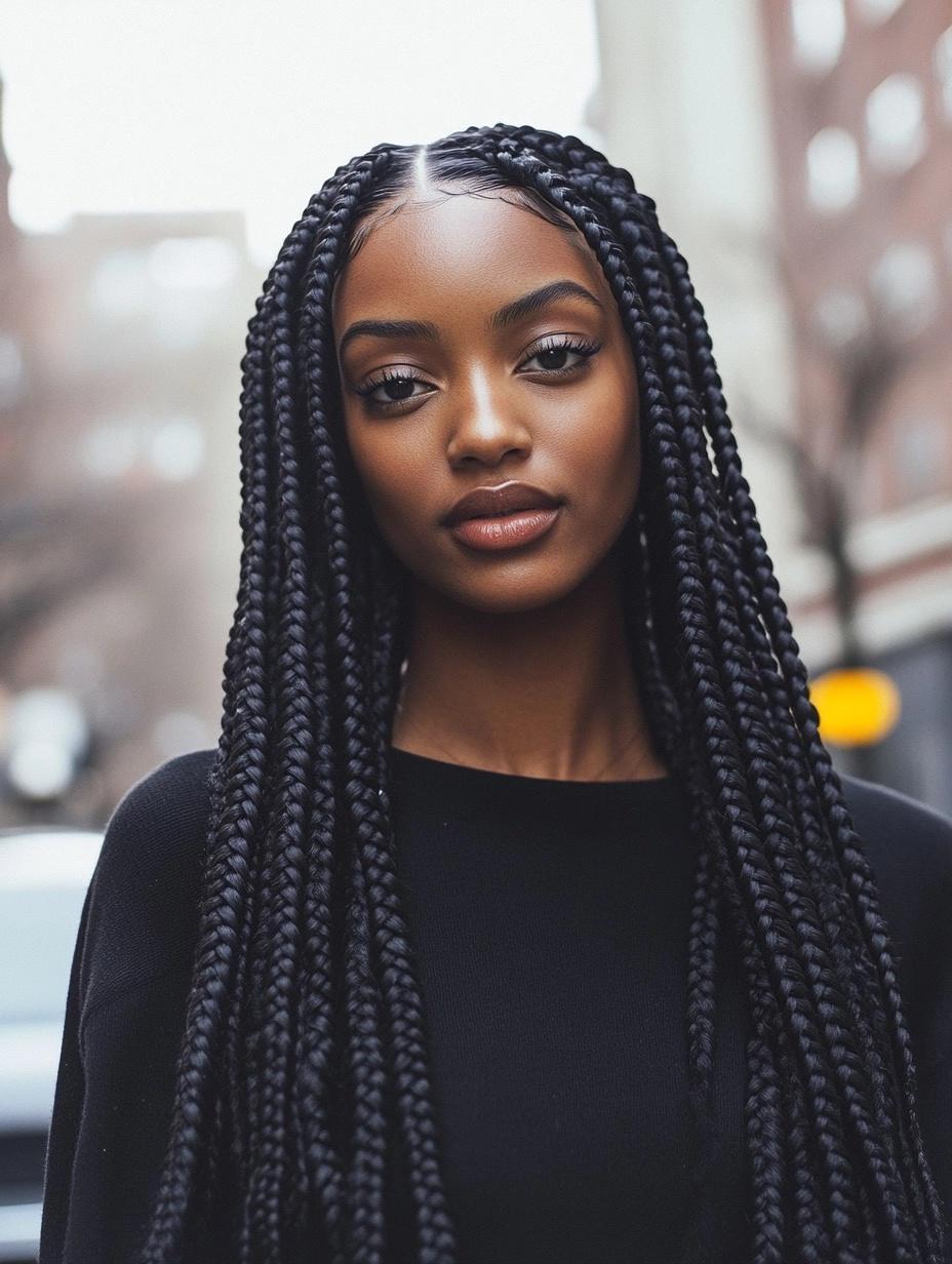 Long Box Braids: Stylish and Protective Hairstyle Ideas for Every Occasion