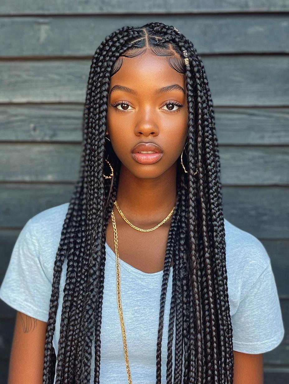 Long Box Braids: Stylish and Protective Hairstyle Ideas for Every Occasion