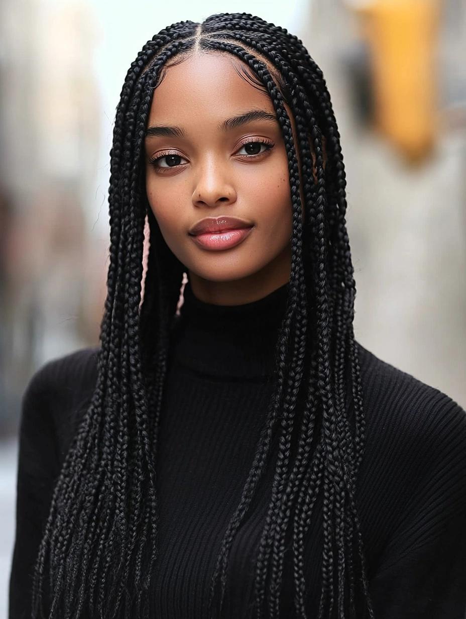 Long Box Braids: Stylish and Protective Hairstyle Ideas for Every Occasion