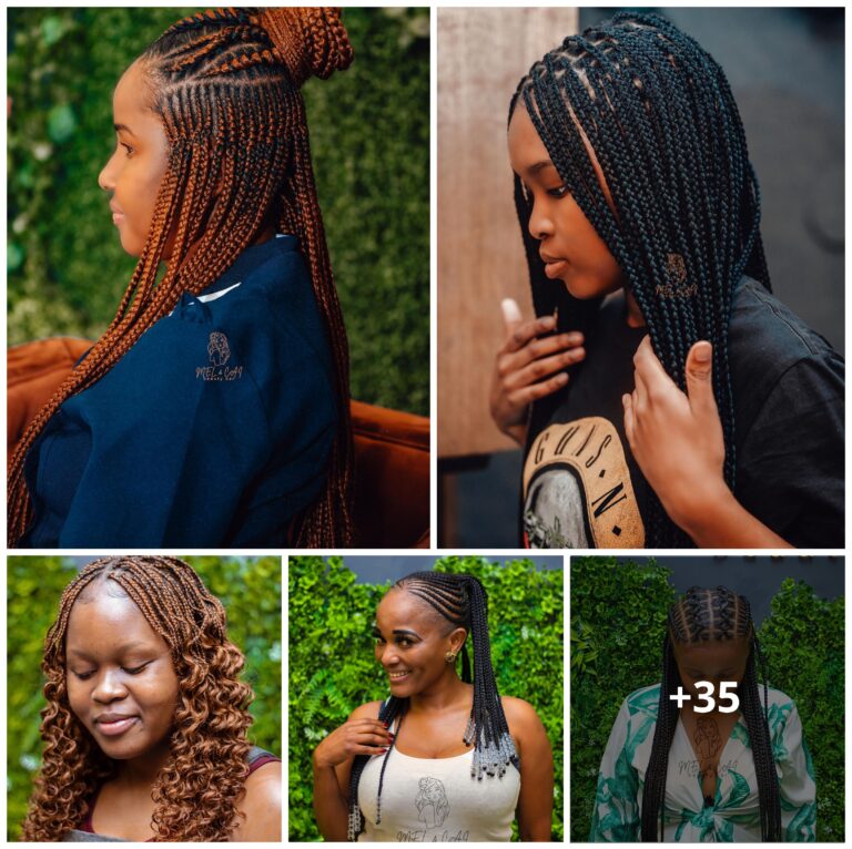 35 PHOTOS: Stylish Braided Hairstyles + Cornrow Looks