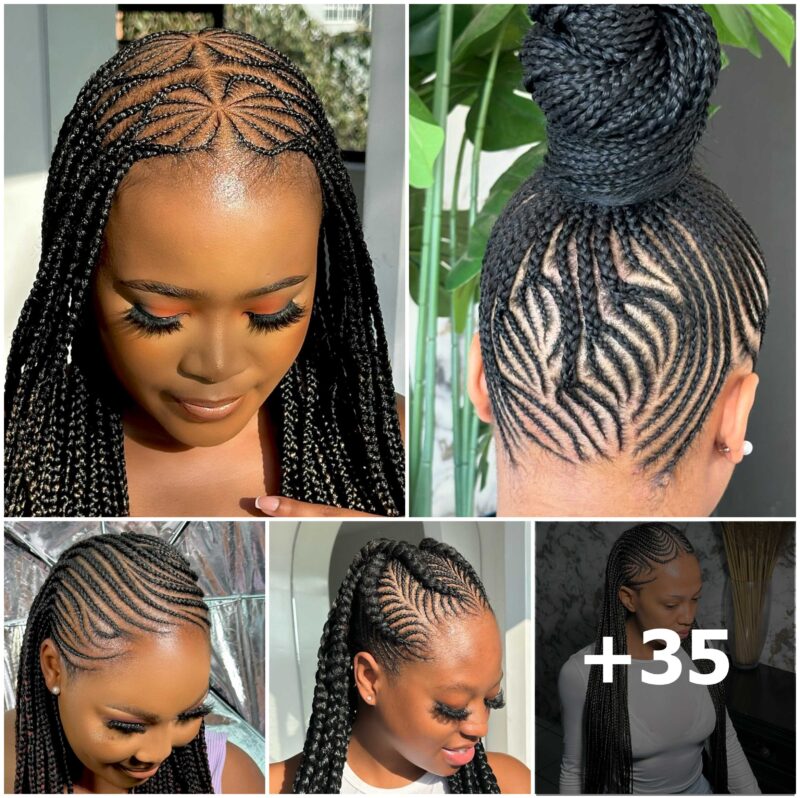 35 PHOTOS: Exclusive Cornrow Styles For Women