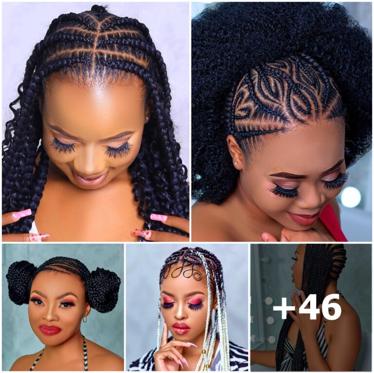 +46 PHOTOS: Cornrow braid designs – Ghana braid styles ‎