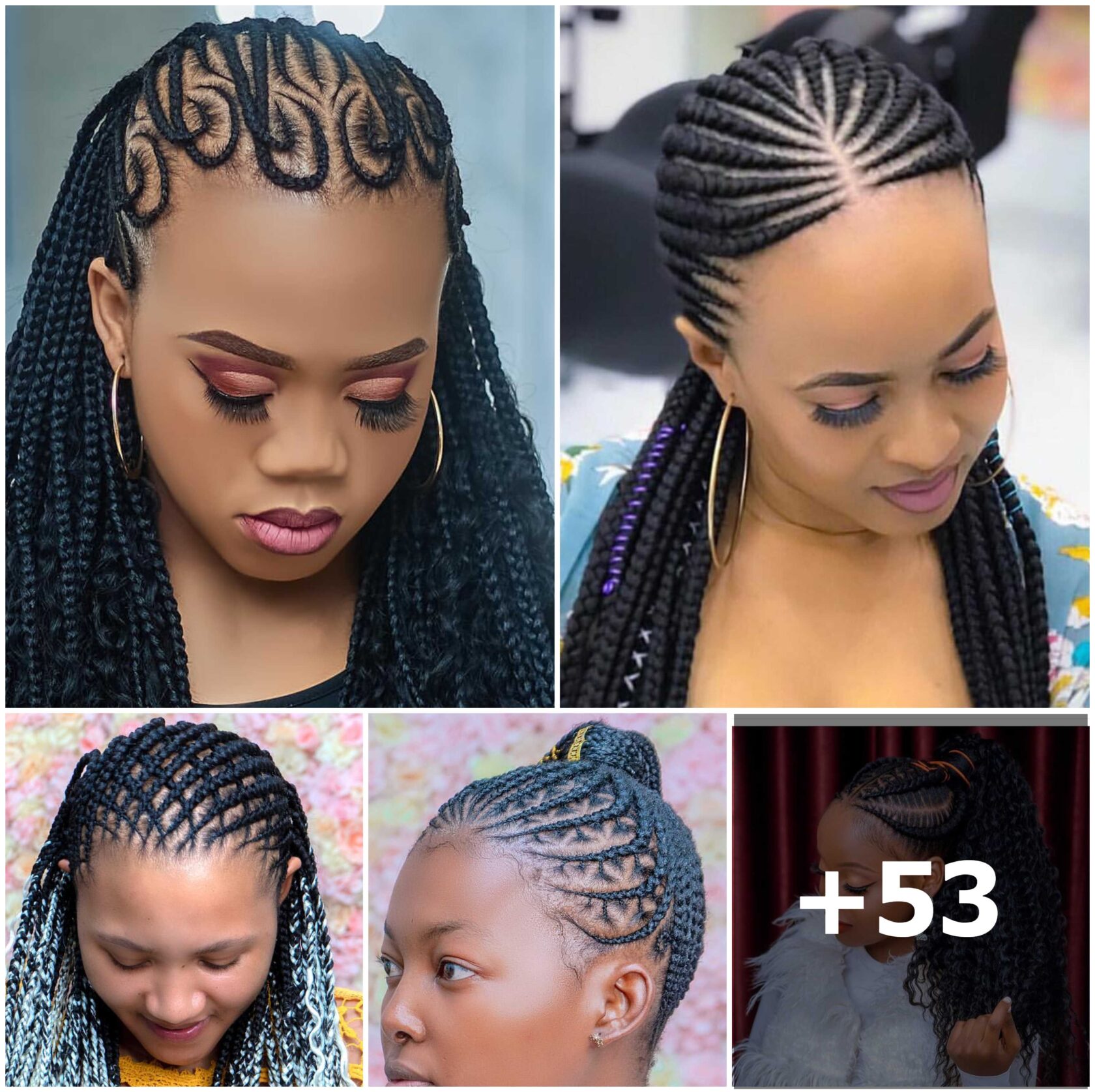 +53 PHOTOS: Good-Looking Cornrow Hairstyles For Ladies