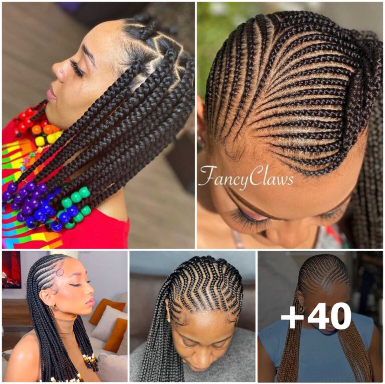 +40 PICTURES: Latest Hairstyles for Ladies – African braids ‎