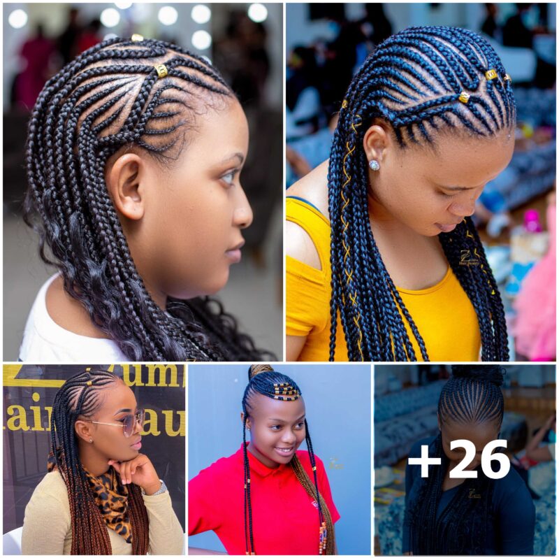 +26 PHOTOS: Cornrow Braids Styles For Women ‎