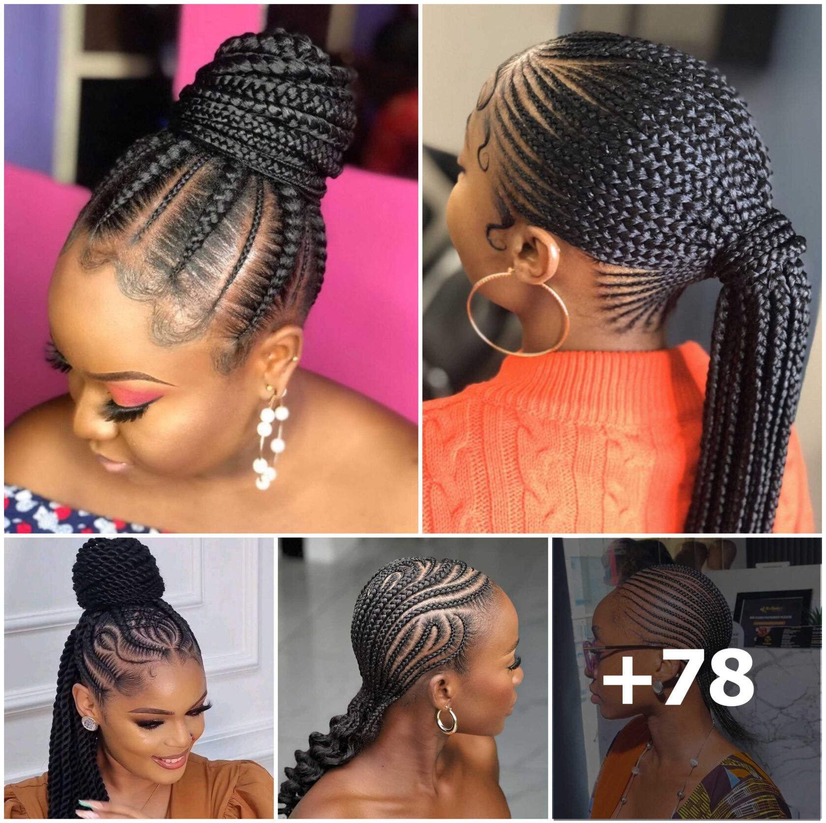 +78 PHOTOS: Professional African Braid Ideas For Events