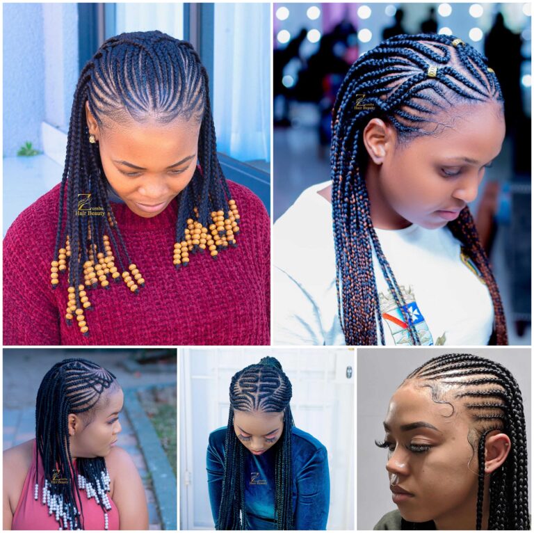 33 PHOTOS: Stitch Cornrow Braids Styles For Women ‎