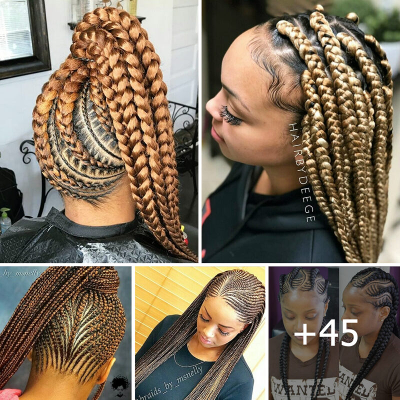 +45 PHOTOS: Premium Cornrow Ideas For Classy Ladies