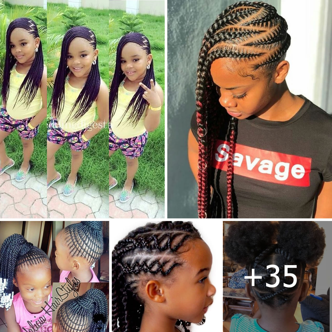 Zigzag Design Hairstyles For Special Events